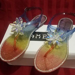 Bamboo Jelly Sandals